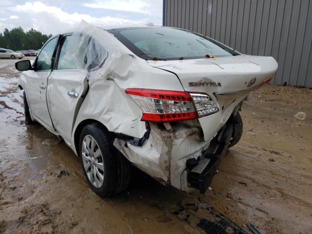 Photo 3 from auction – 2015 NISSAN SENTRA S with VIN 3N1AB7AP6FL695666