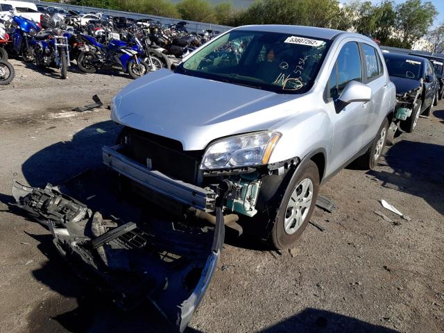 Photo 2 from auction – 2016 CHEVROLET TRAX LS with VIN KL7CJKSB7GB674307