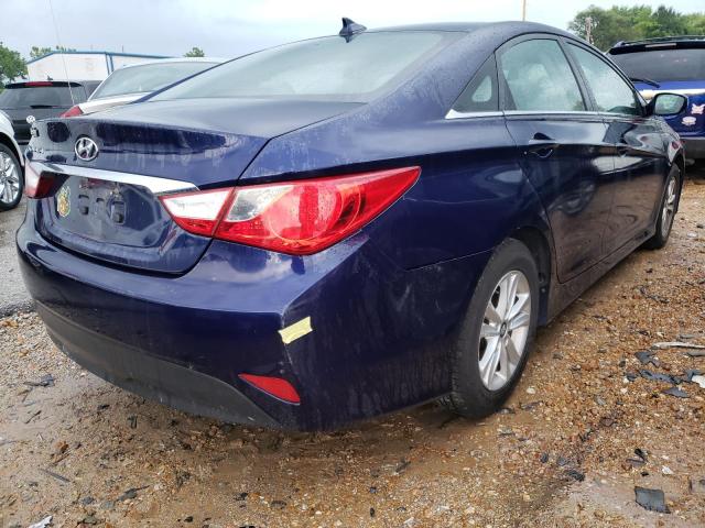 Photo 4 from auction – 2014 HYUNDAI SONATA GLS with VIN 5NPEB4AC9EH861784