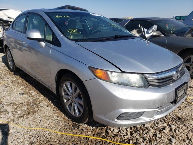 HONDA CIVIC EX 2012 with VIN 2HGFB2F87CH599543 - Photo from auction