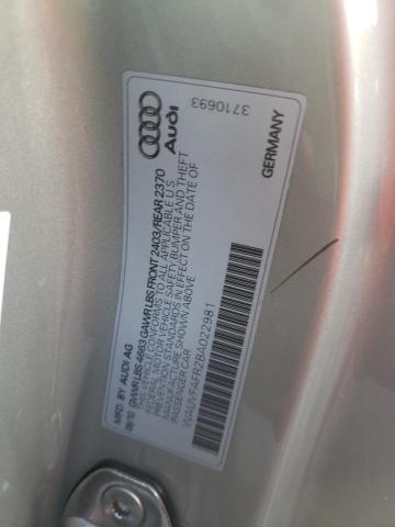 Photo 10 from auction – 2011 AUDI A5 PRESTIG with VIN WAUVFAFR2BA022981