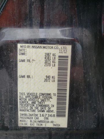 Photo 10 from auction – 2013 NISSAN ALTIMA 3.5 with VIN 1N4BL3AP2DC167368