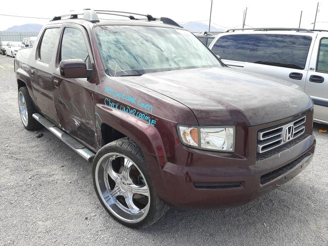 HONDA RIDGELINE 2007 with VIN 2HJYK16547H522363 - Photo from auction