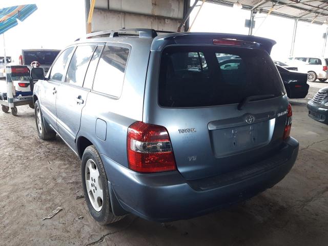 Photo 3 from auction – 2005 TOYOTA HIGHLANDER with VIN JTEDP21A950087643
