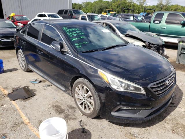 HYUNDAI SONATA SPO 2015 with VIN 5NPE34AF5FH033577 - Photo from auction