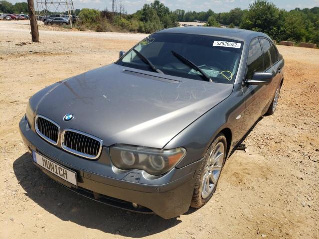 Photo 2 from auction – 2005 BMW 745 I with VIN WBAGL635X5DP74656