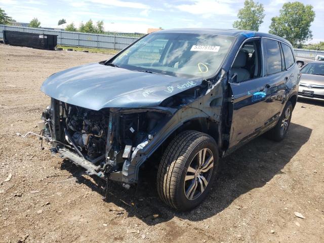 Photo 2 from auction – 2017 HONDA PILOT EXL with VIN 5FNYF6H50HB101377