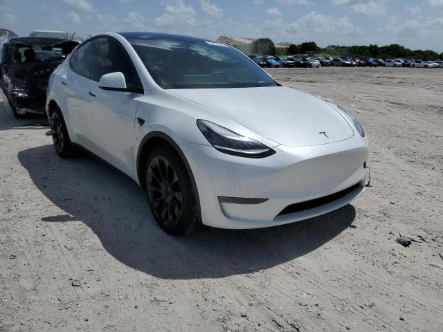 Photo 1 from auction – 2021 TESLA MODEL Y with VIN 5YJYGDEEXMF086967