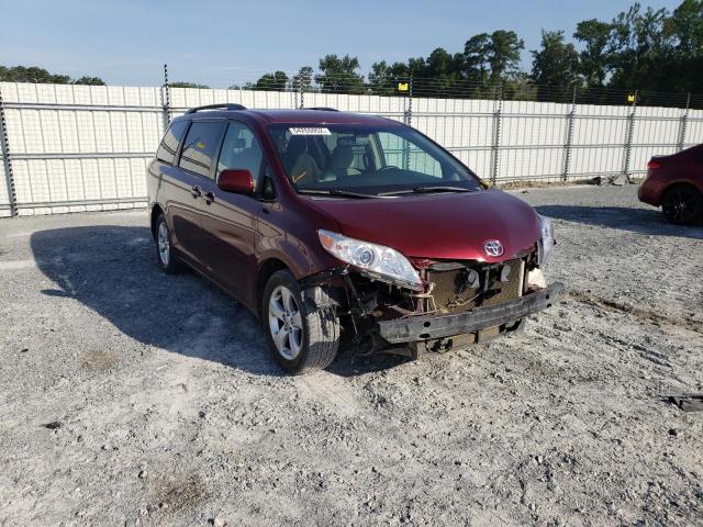 TOYOTA SIENNA LE 2015 with VIN 5TDKK3DC8FS593895 - Photo from auction