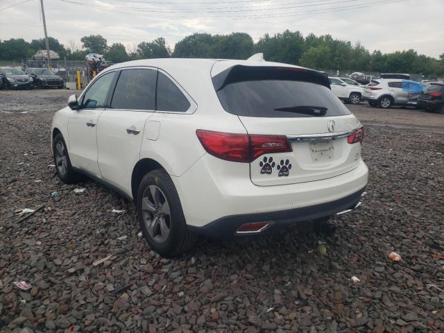 Photo 3 from auction – 2014 ACURA MDX with VIN 5FRYD4H22EB013618