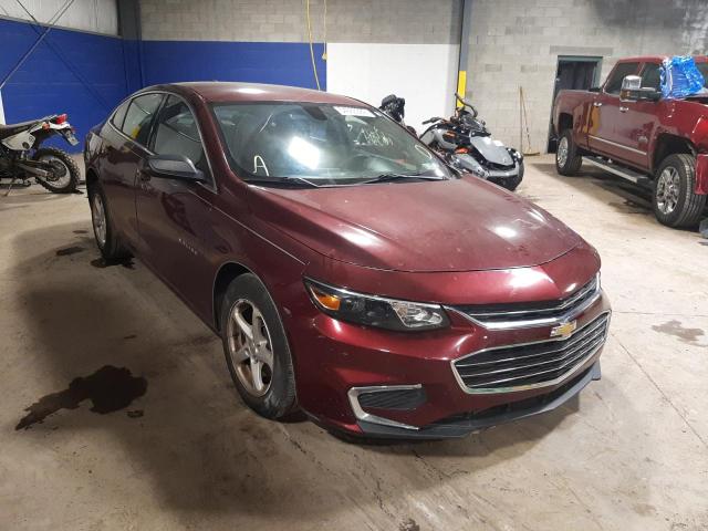 CHEVROLET MALIBU LS 2016 with VIN 1G1ZB5ST8GF314131 - Photo from auction