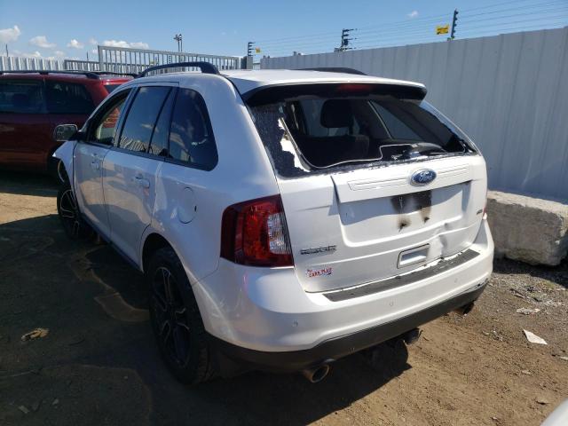 Photo 3 from auction – 2014 FORD EDGE SEL with VIN 2FMDK3JC7EBB07795