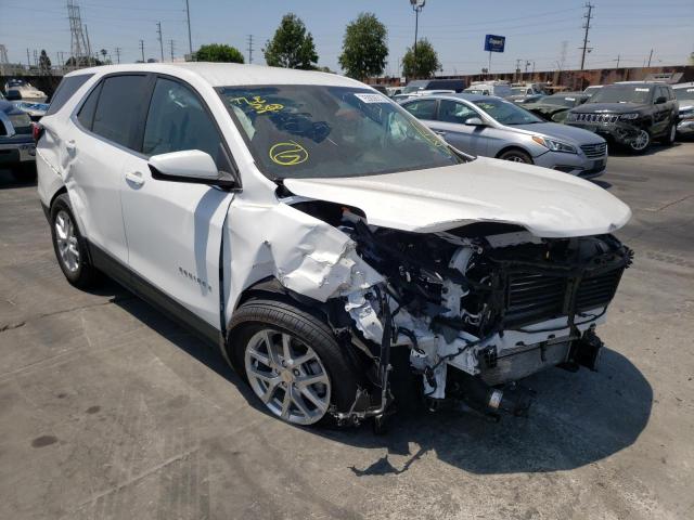 CHEVROLET EQUINOX LT 2022 with VIN 3GNAXKEV2NL223948 - Photo from auction