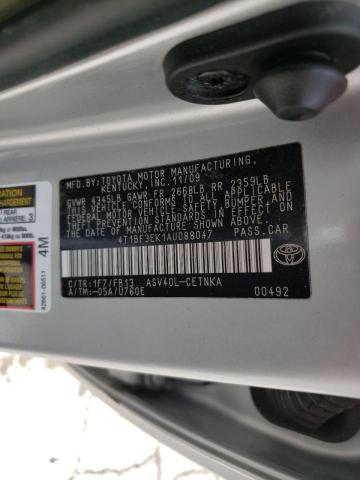 Photo 10 from auction – 2010 TOYOTA CAMRY BASE with VIN 4T1BF3EK1AU088047
