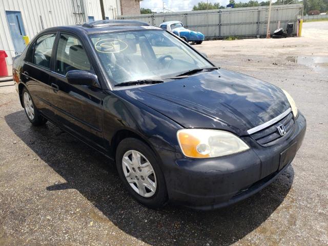 Photo 1 from auction – 2001 HONDA CIVIC EX with VIN 2HGES267X1H542320