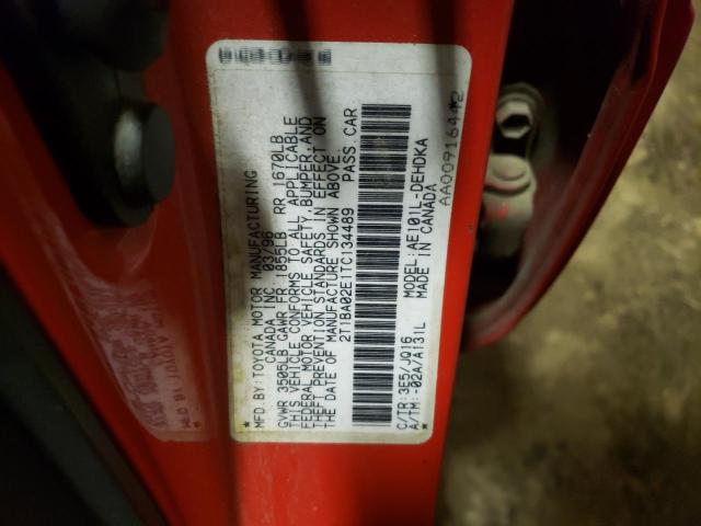 صورة رقم 10 من المزاد - 1996 TOYOTA COROLLA مع VIN 2T1BA02E1TC134489