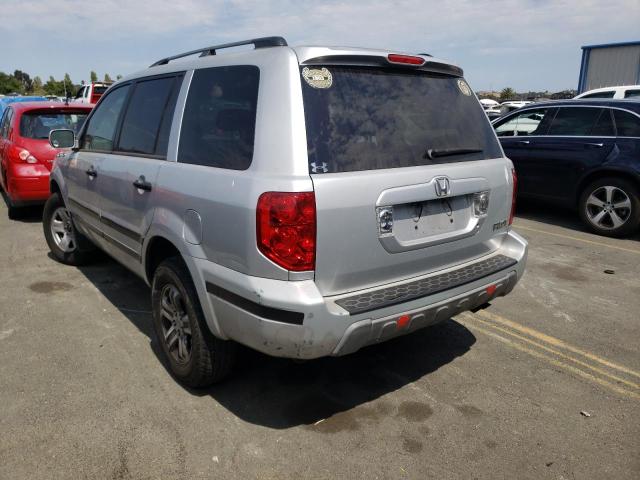 Photo 3 from auction – 2004 HONDA PILOT EX with VIN 2HKYF18414H597117