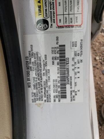Photo 10 from auction – 2011 FORD FUSION SEL with VIN 3FAHP0JA6BR178333