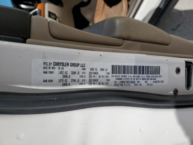 Photo 10 from auction – 2011 JEEP GRAND CHER with VIN 1J4RR6GT0BC536569