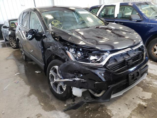 HONDA CR-V EX 2018 with VIN 7FARW2H54JE096921 - Photo from auction