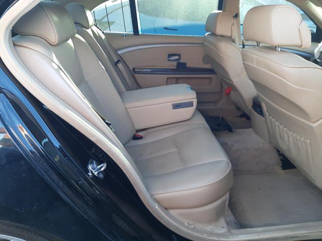 Photo 6 from auction – 2007 BMW 750 with VIN WBAHN835X7DT69345