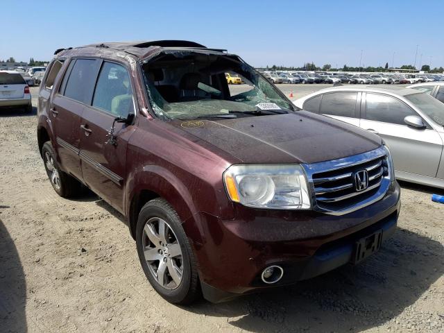 HONDA PILOT TOUR 2014 with VIN 5FNYF4H93EB017511 - Photo from auction