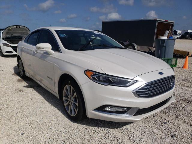 FORD FUSION SE 2017 with VIN 3FA6P0LU0HR244723 - Photo from auction