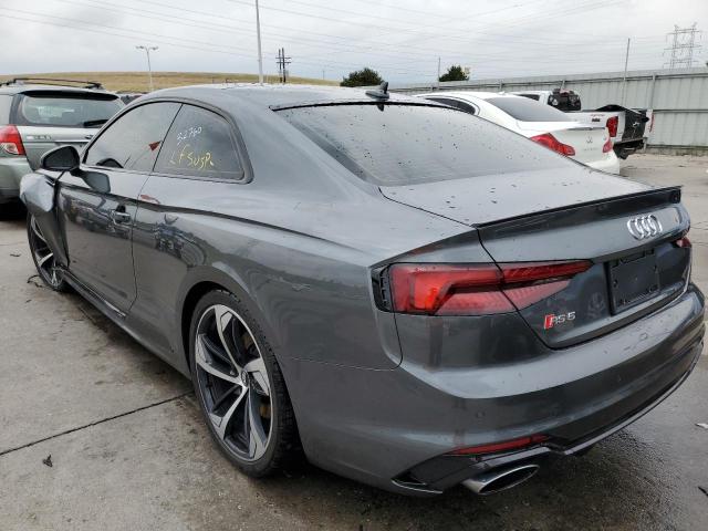 Photo 3 from auction – 2018 AUDI RS5 with VIN WUAPWAF57JA905291