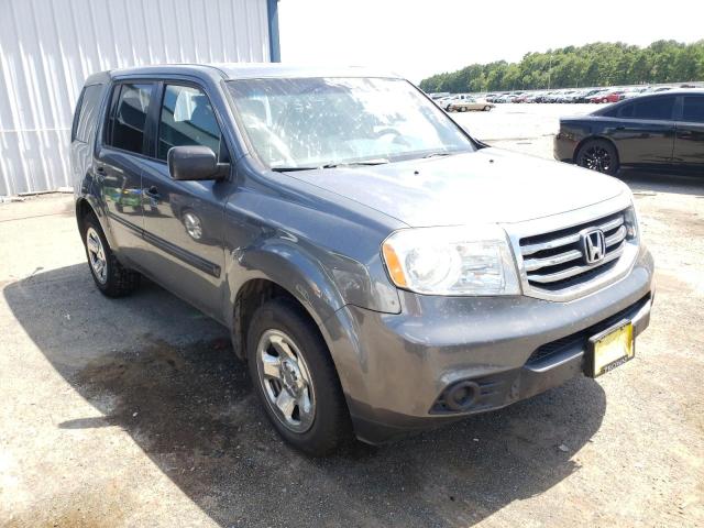 Photo 1 from auction – 2013 HONDA PILOT LX with VIN 5FNYF3H2XDB039663