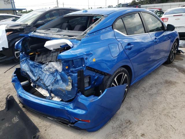 Photo 4 from auction – 2021 NISSAN SENTRA SR with VIN 3N1AB8DV2MY208334
