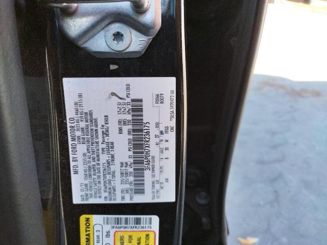 Photo 10 from auction – 2015 FORD FUSION SE with VIN 3FA6P0H7XFR236175