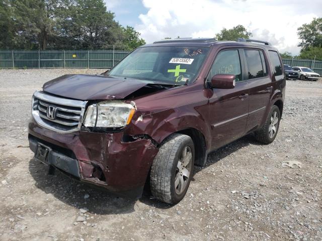 Photo 2 from auction – 2012 HONDA PILOT TOUR with VIN 5FNYF3H90CB007932