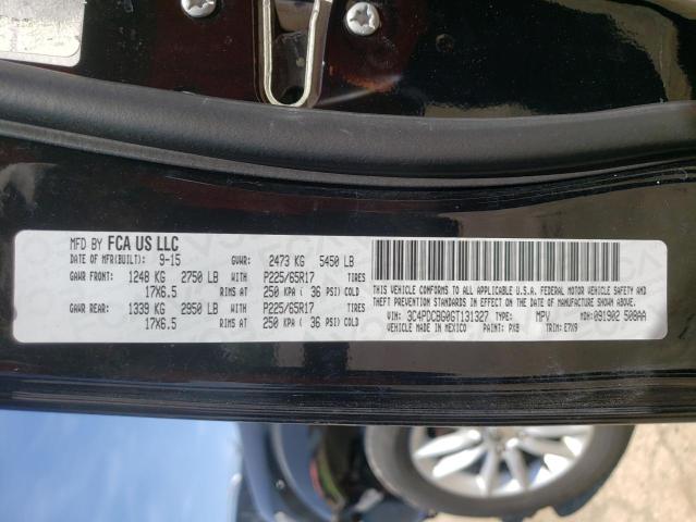 Photo 10 from auction – 2016 DODGE JOURNEY SX with VIN 3C4PDCBG0GT131327