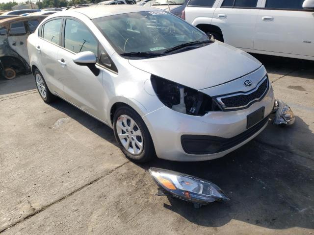 KIA RIO EX 2014 with VIN KNADN4A34E6356388 - Photo from auction