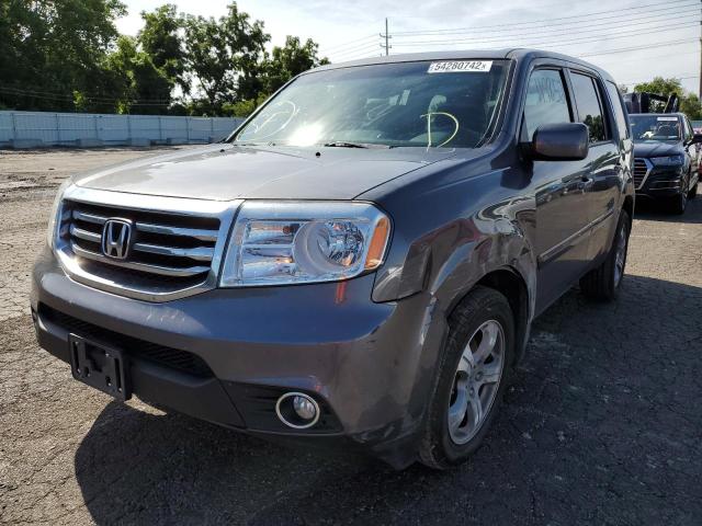 Photo 2 from auction – 2014 HONDA PILOT EXLN with VIN 5FNYF4H79EB034988