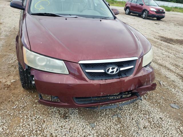 Photo 9 from auction – 2008 HYUNDAI SONATA SE with VIN 5NPEU46FX8H298133