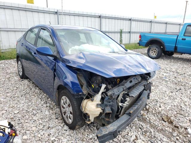 HYUNDAI ACCENT SE 2017 with VIN KMHCT4AE0HU186399 - Photo from auction