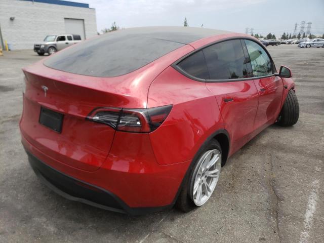 Photo 4 from auction – 2021 TESLA MODEL Y with VIN 5YJYGDED2MF163306
