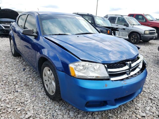 DODGE AVENGER SE 2014 with VIN 1C3CDZAB8EN202444 - Photo from auction