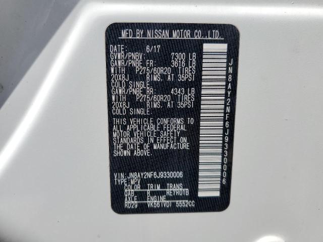 Photo 10 from auction – 2018 NISSAN ARMADA PLA with VIN JN8AY2NF6J9330006