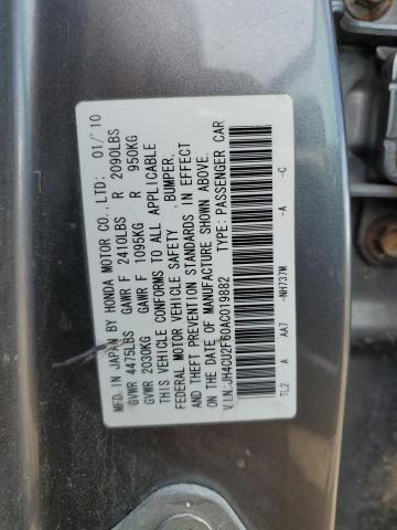Photo 10 from auction – 2010 ACURA TSX with VIN JH4CU2F60AC019882