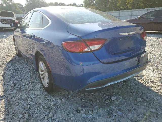 Photo 3 from auction – 2015 CHRYSLER 200 LIMITE with VIN 1C3CCCAB8FN592821