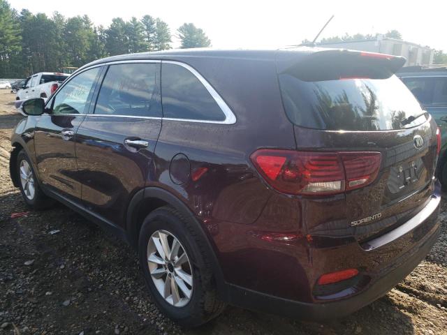 Photo 3 from auction – 2019 KIA SORENTO with VIN 5XYPGDA35KG460987
