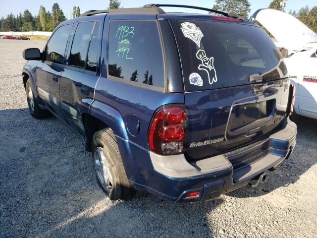 Photo 3 from auction – 2003 CHEVROLET TRAILBLAZE with VIN 1GNDS13S632107195