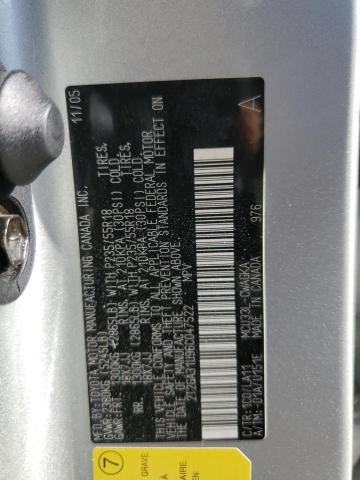 Photo 10 from auction – 2006 LEXUS RX 330 with VIN 2T2GA31U96C047522