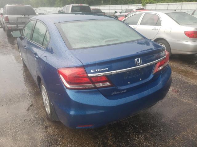 Photo 3 from auction – 2014 HONDA CIVIC LX with VIN 19XFB2F54EE028949