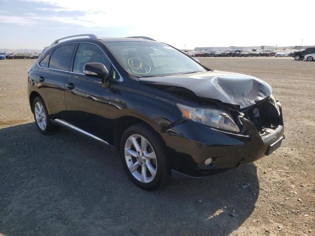 LEXUS RX 350 2010 with VIN 2T2BK1BA2AC075042 - Photo from auction