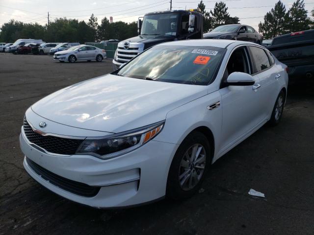 Photo 2 from auction – 2016 KIA OPTIMA LX with VIN 5XXGT4L35GG013855