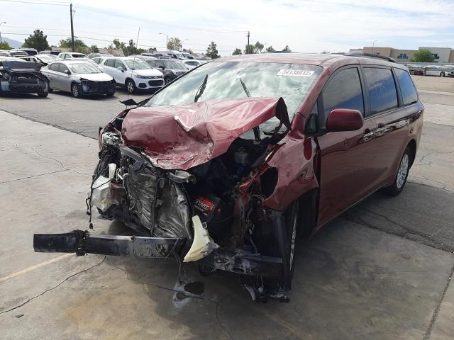 Photo 2 from auction – 2012 TOYOTA SIENNA XLE with VIN 5TDYK3DC0CS258488