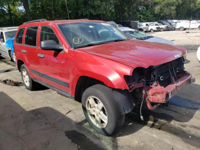 JEEP GRAND CHER 2005 with VIN 1J4GS48K55C726734 - Photo from auction